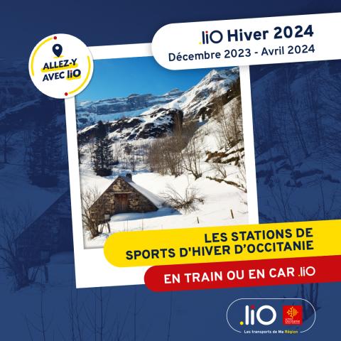 Publication du Dépliant liO Hiver 2023-2024